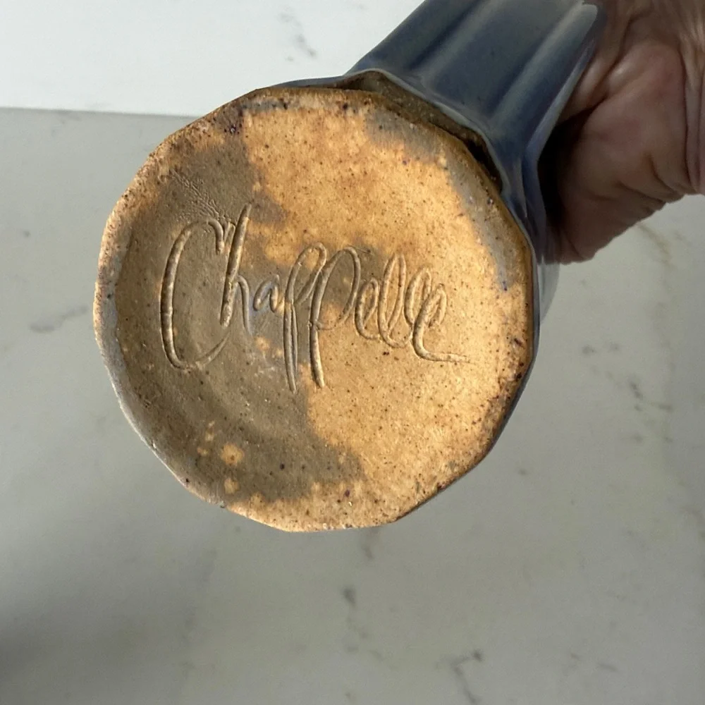 Vintage Chappelle Pottery Mugs Set of 2 Signed - Picture 11 of 13